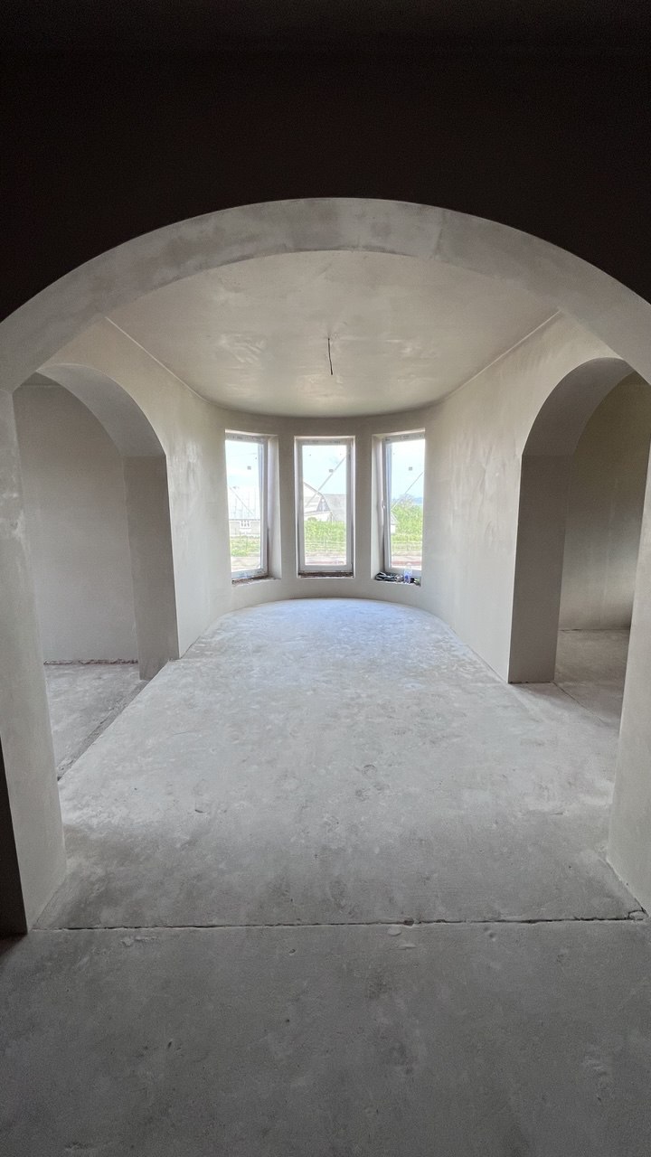 Машинна штукатурка квартири Чернівці